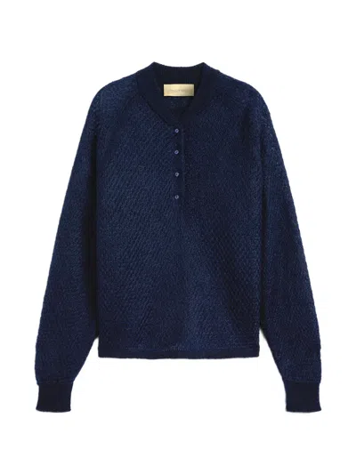 Momoní Honeycomb Jumper In Blue