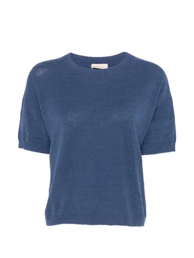 Momoní Jacinto Short-sleeve Crew-neck T-shirt In Blue
