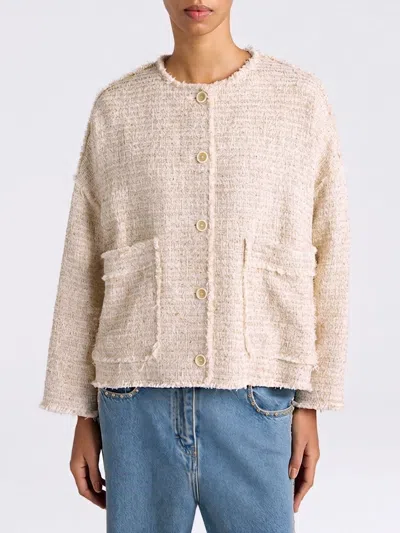 Momoní Momon&igrave; Jacket Woman Momonì In White