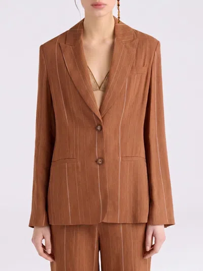 Momoní Momon&igrave; Jacket Woman Momonì In Brown