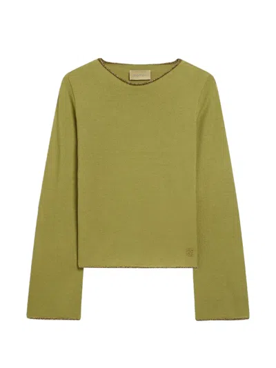 Momoní Klak Bis Sweater In Green