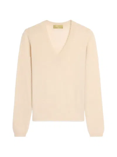 Momoní Lia V-neck Sweater In Neutral