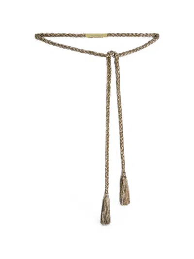 Momoní Lyra Braided Tassel Belt In Multi