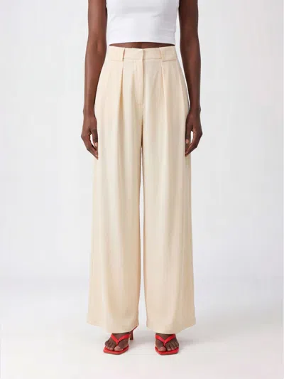 Momoní Momonì Pants Woman Color White In Neutral