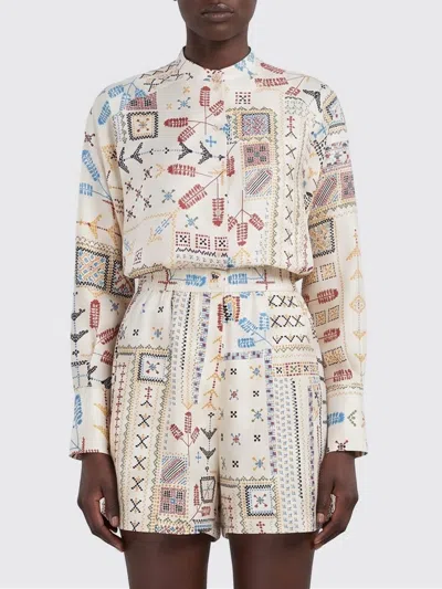 Momoní Momonì シャツ レディース カラー アイボリー In White