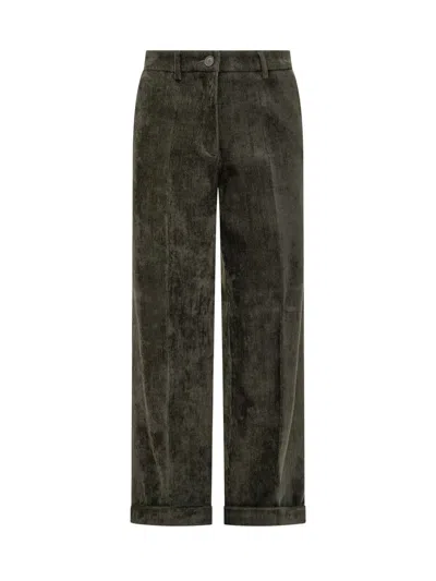 Momoni' Monomì Dark Green Corduroy Pants