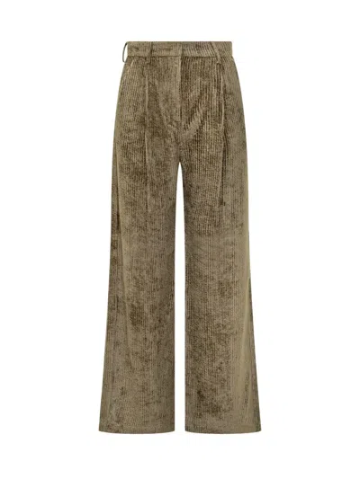 Momoni' Monomì Green Corduroy Pants