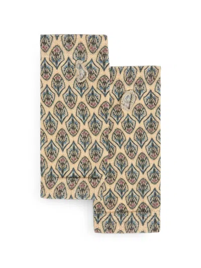 Momoní Morie Patterned Mittens In Multi