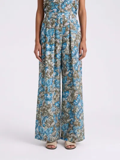 Momoní Momon&igrave; Pants Woman Momonì In Blue