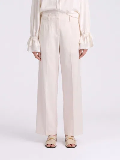 Momoní Momon&igrave; Pants Woman Momonì In White