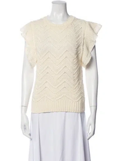 Pre-owned Momoní Patterned Crew Neck Sweater In Neutrals
