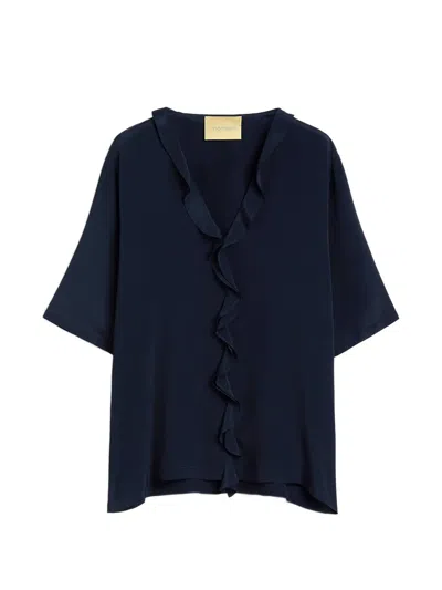 Momoní Salvia Blouse In Blue