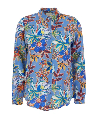 MOMONÍ MOMONÌ MEUDON FLORAL PRINT SHIRT