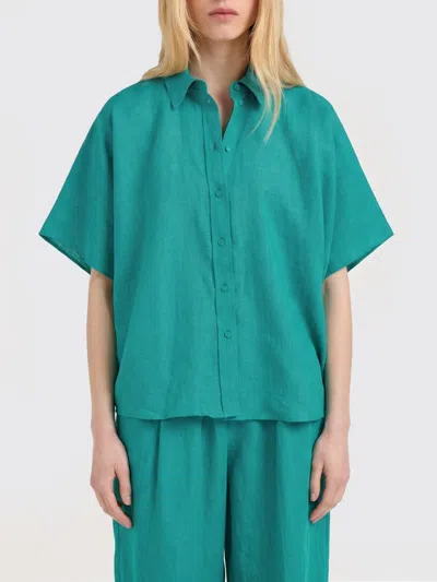 Momoní Momonì Shirt Woman Color Emerald In Black