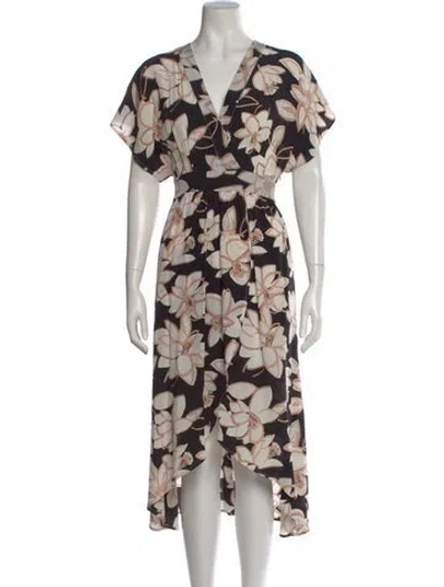Pre-owned Momoní Silk Long Dress W/ Tags In Neutral