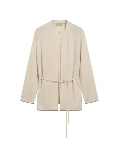 Momoní Stiga Wool Cardigan In Neutral