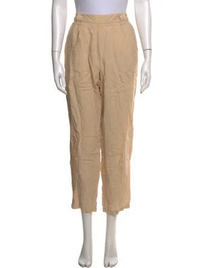 Pre-owned Momoní Straight Leg Pants In Neutrals