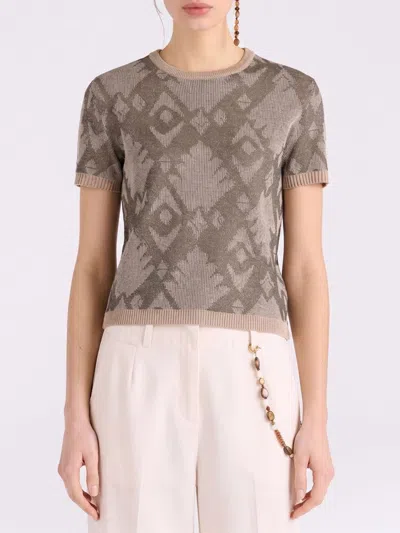 Momoní Momon&igrave; Sweater Woman Momonì In Brown