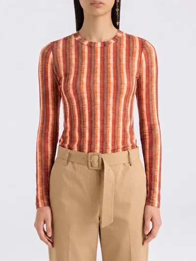 Momoní Momon&igrave; T-shirt Woman Momonì In Orange