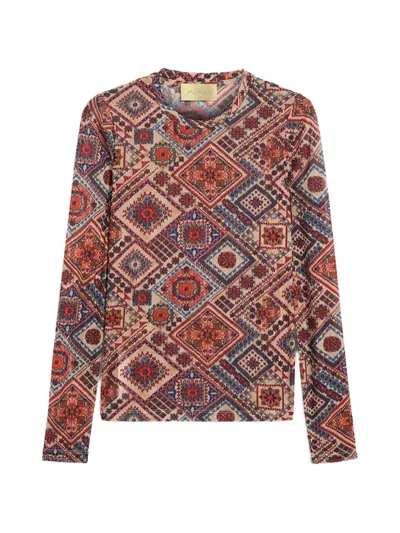 Momoní Waina Long-sleeves Top In Multi