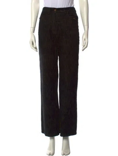 Pre-owned Momoní Wide Leg Pants In Black