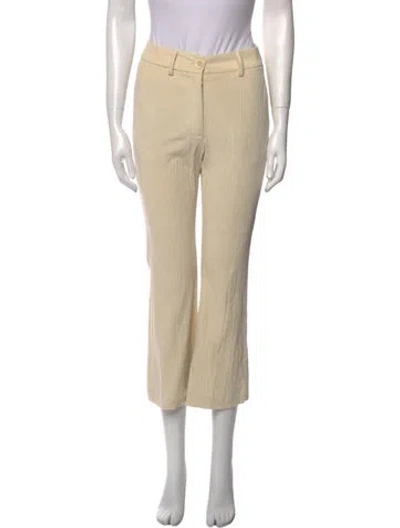 Pre-owned Momoní Wide Leg Pants In Neutral