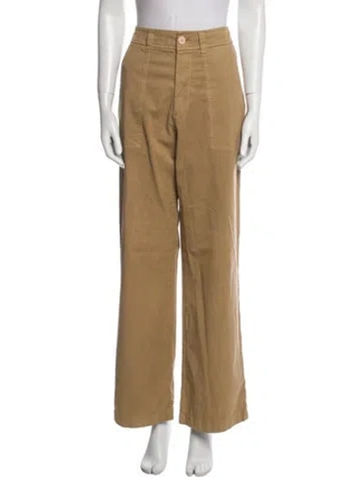 Pre-owned Momoní Wide Leg Pants In Neutral