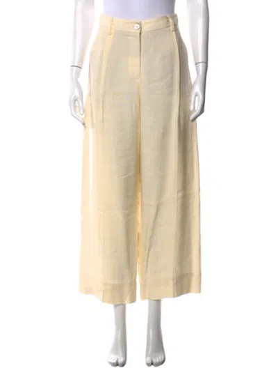 Pre-owned Momoní Wide Leg Pants In Neutrals
