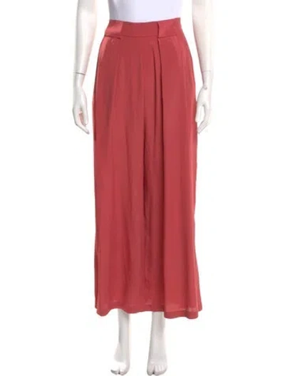 Pre-owned Momoní Wide Leg Pants In Pink