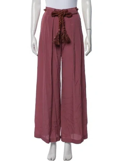 Pre-owned Momoní Wide Leg Pants In Pink