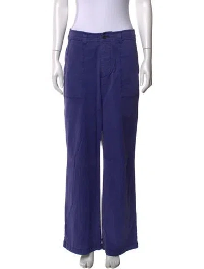 Pre-owned Momoní Wide Leg Pants In Purple