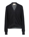 Momoní Woman Cardigan Black Size M Viscose, Alpaca Wool, Polyamide, Metallic Polyester, Wool In Black