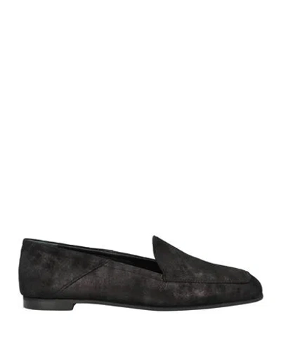 Momoní Woman Loafers Black Size 8 Leather