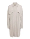Momoní Woman Mini Dress Light Grey Size 6 Viscose, Polyester, Polyamide, Elastane In Grey