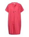 Momoní Woman Mini Dress Magenta Size 8 Cotton