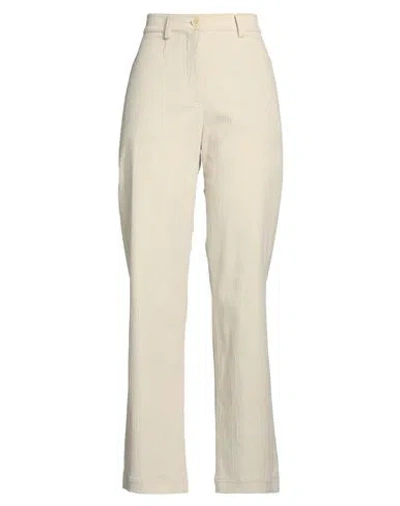 Momoní Woman Pants Beige Size 8 Cotton, Modal, Elastane