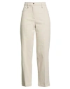 Momoní Woman Pants Beige Size 8 Cotton, Wool, Polyester, Elastane In Neutral