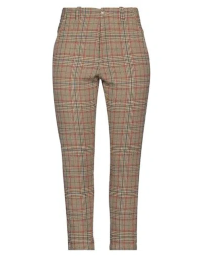 Momoní Woman Pants Beige Size 8 Cotton, Wool, Polyester, Polyamide