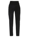 Momoní Woman Pants Black Size 2 Cotton, Modal, Elastane