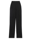 Momoní Woman Pants Black Size 8 Virgin Wool, Elastane In Black