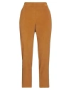 Momoní Woman Pants Camel Size 4 Cotton, Modal, Elastane In Brown