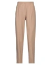 Momoní Woman Pants Camel Size 4 Virgin Wool, Elastane