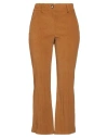 Momoní Woman Pants Camel Size 6 Cotton, Modal, Elastane In Orange