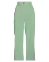 Momoní Woman Pants Green Size 6 Cotton, Modal, Elastane