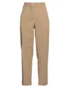 Momoní Fucsia Ii Gabardine Pants In Beige