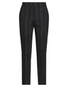 Momoní Woman Pants Lead Size 4 Virgin Wool, Elastane In Grey