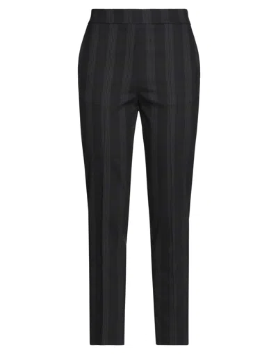 Momoní Woman Pants Lead Size 4 Virgin Wool, Elastane In Grey