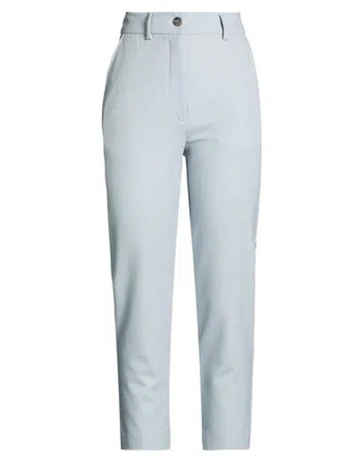 Momoní Woman Pants Light Blue Size 6 Virgin Wool, Elastane