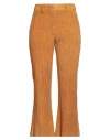 Momoní Woman Pants Marigold Size 10 Cotton, Elastane In Yellow
