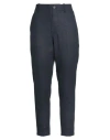 Momoní Woman Pants Midnight Blue Size 10 Silk In Blue